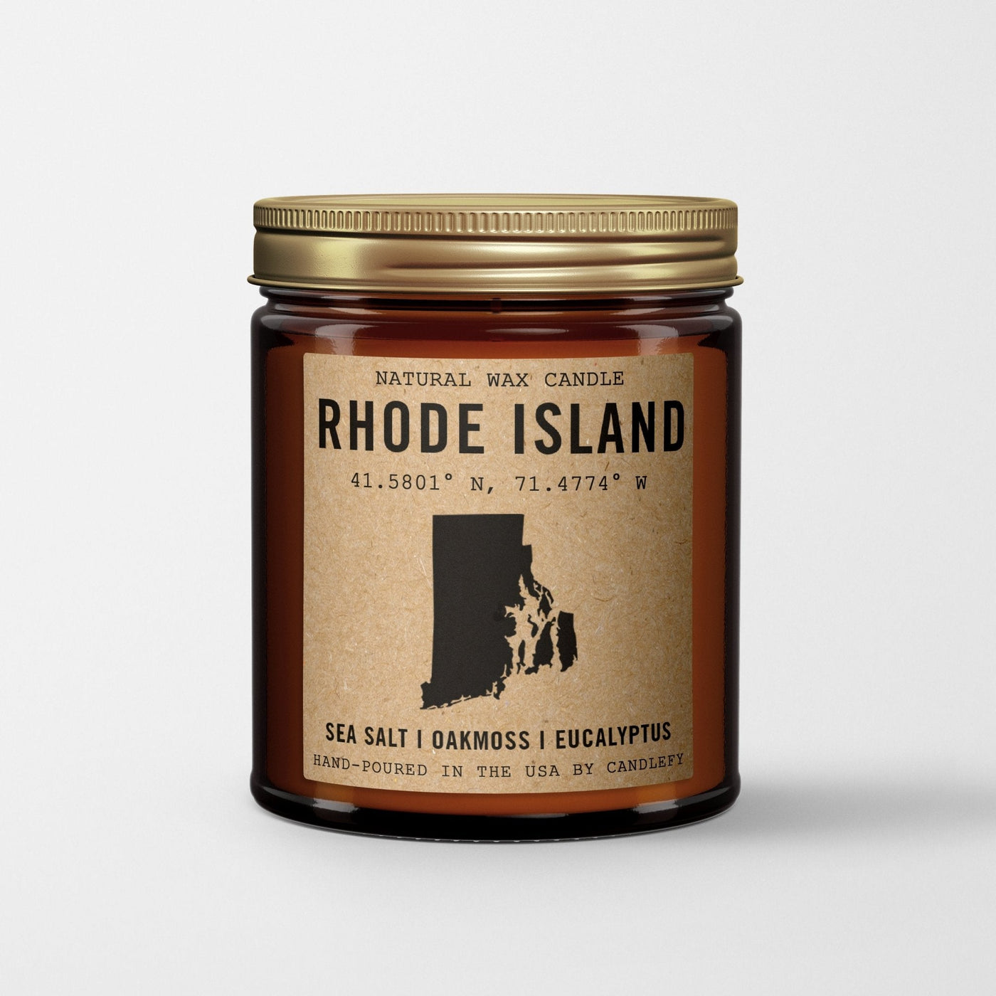 Rhode Island Homestate Candle