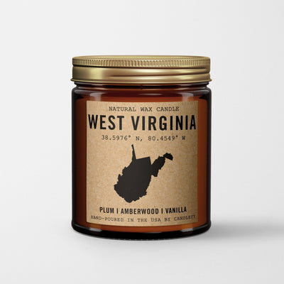 West Virginia Homestate Candle