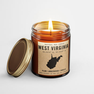 West Virginia Homestate Candle
