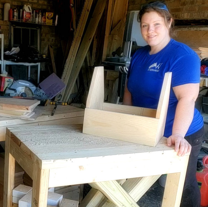 Meet the Maker: Stephanie Scribner of Wahbee's Woodworking