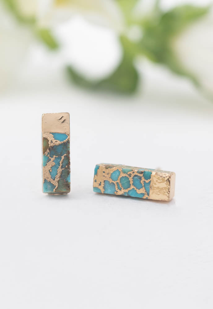 Brayden Turquoise Studs by Starfish Project