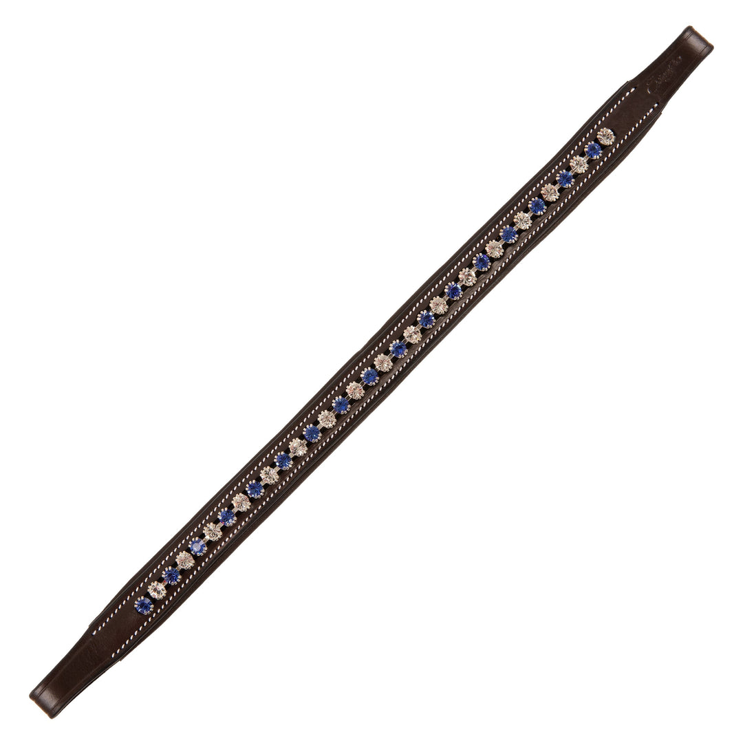 ExionPro Glittering Blue &amp; Clear Crystal Browband