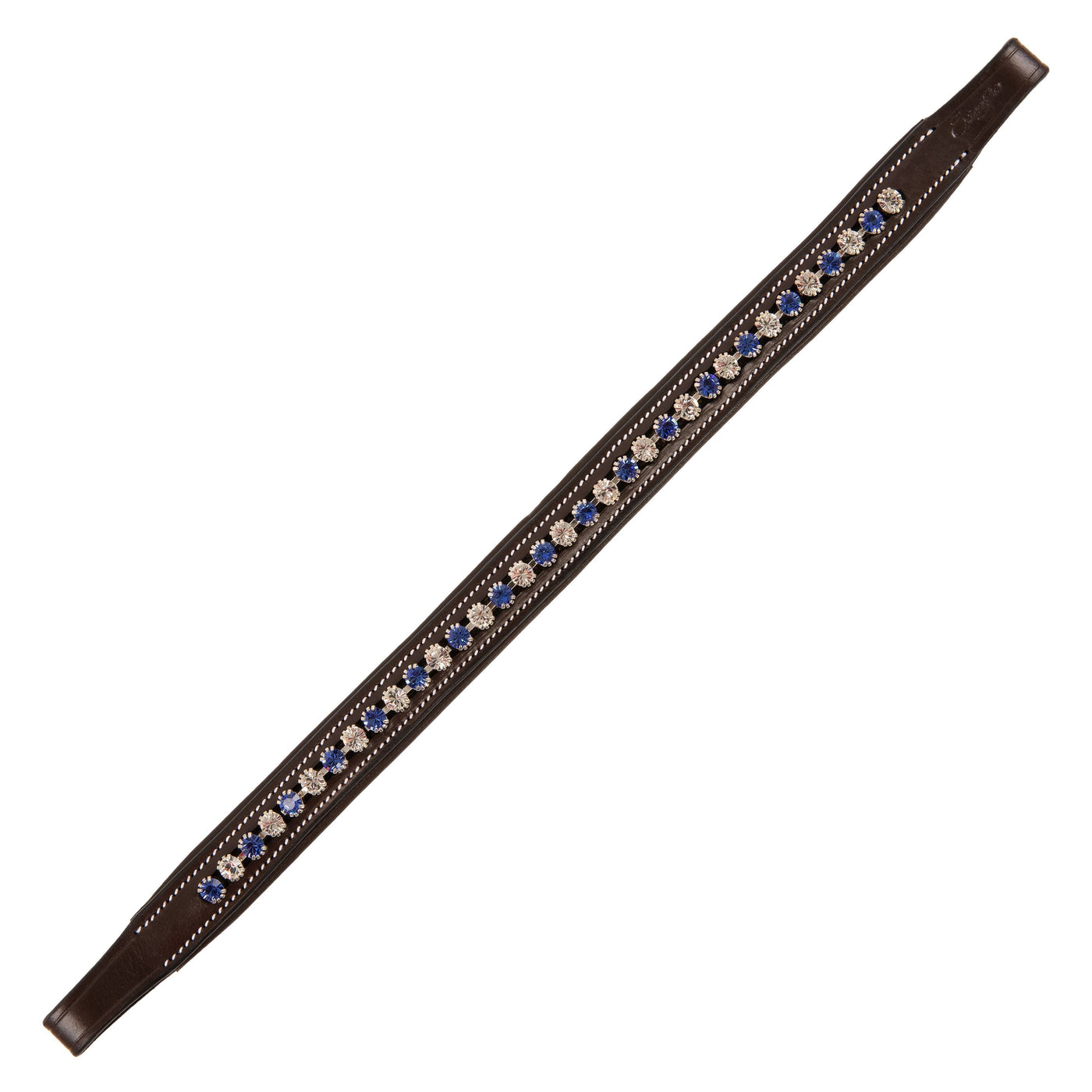 ExionPro Glittering Blue & Clear Crystal Browband