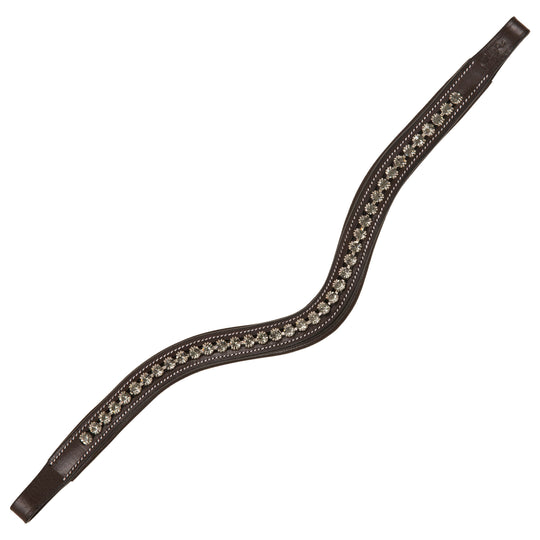 ExionPro Ornamental &amp; Designer Clear Crystal Browband