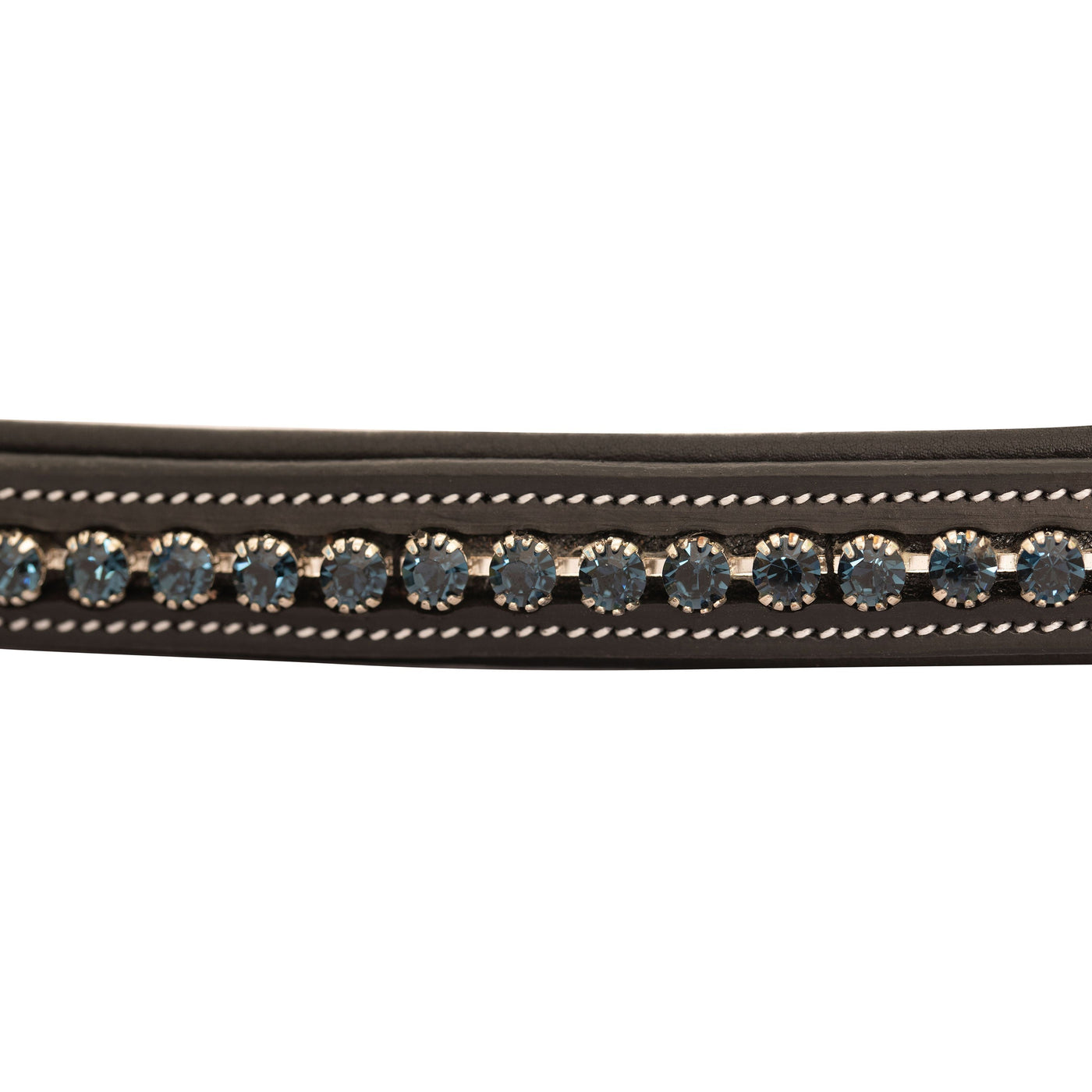 ExionPro Small Glittery & Fancy Blue Crystal Browband