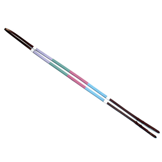ExionPro Vibrant Rainbow Color Rubber Reins