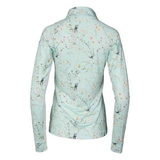 Dapplebay Dragonfly Meadow 1/4 Zip Riding Top - Long Sleeve