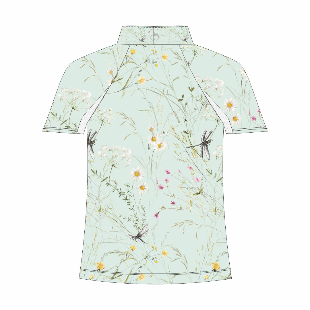 Dapplebay Kids Dragonfly Meadow 1/4 Zip - Short Sleeve