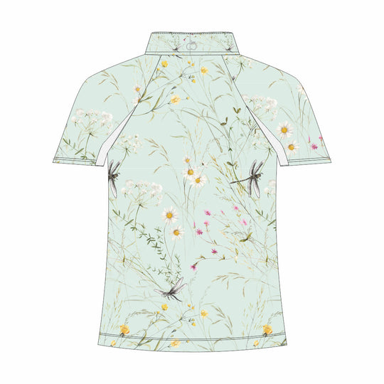 Dapplebay Kids Dragonfly Meadow 1/4 Zip - Short Sleeve