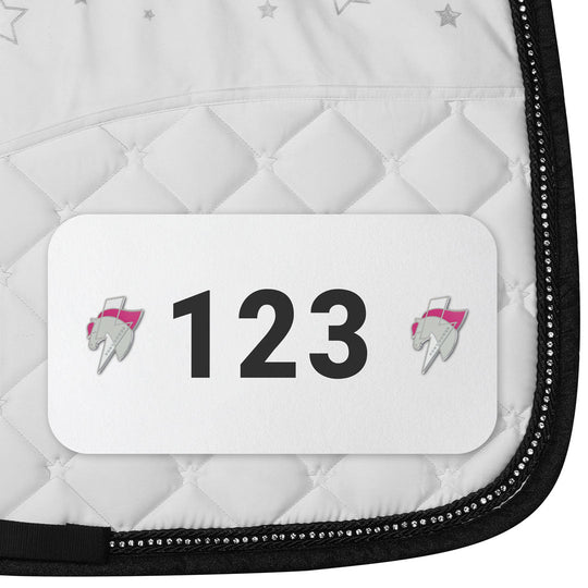 Dapplebay Horse Show Number Pins - Pony Power