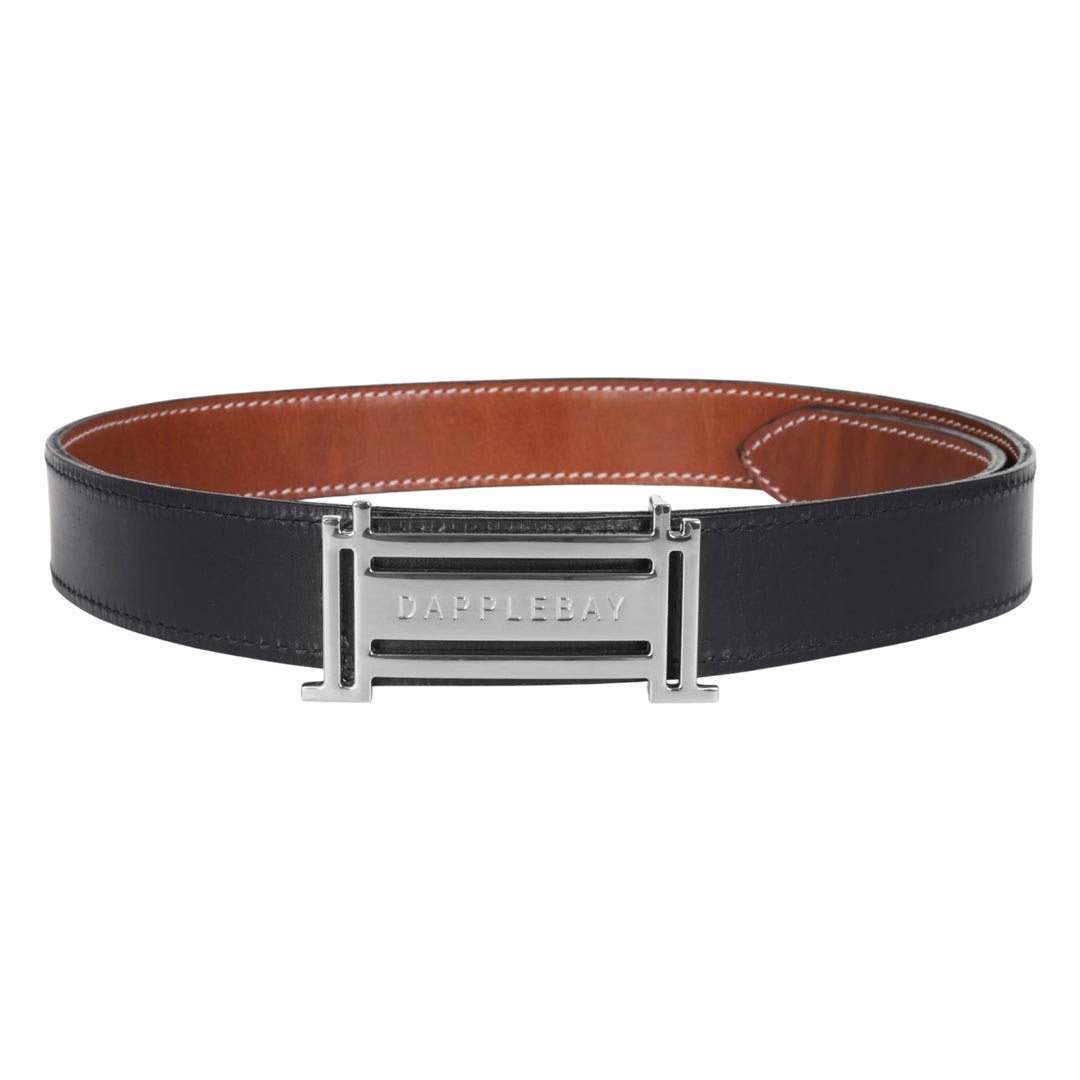 Dapplebay Reversible Jump Belt - Silver