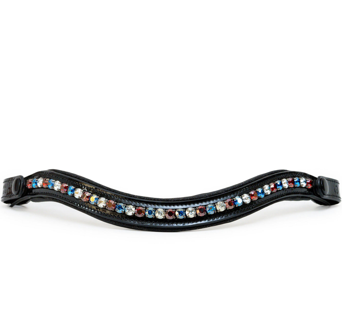 Americana 1 Black Patent Browband