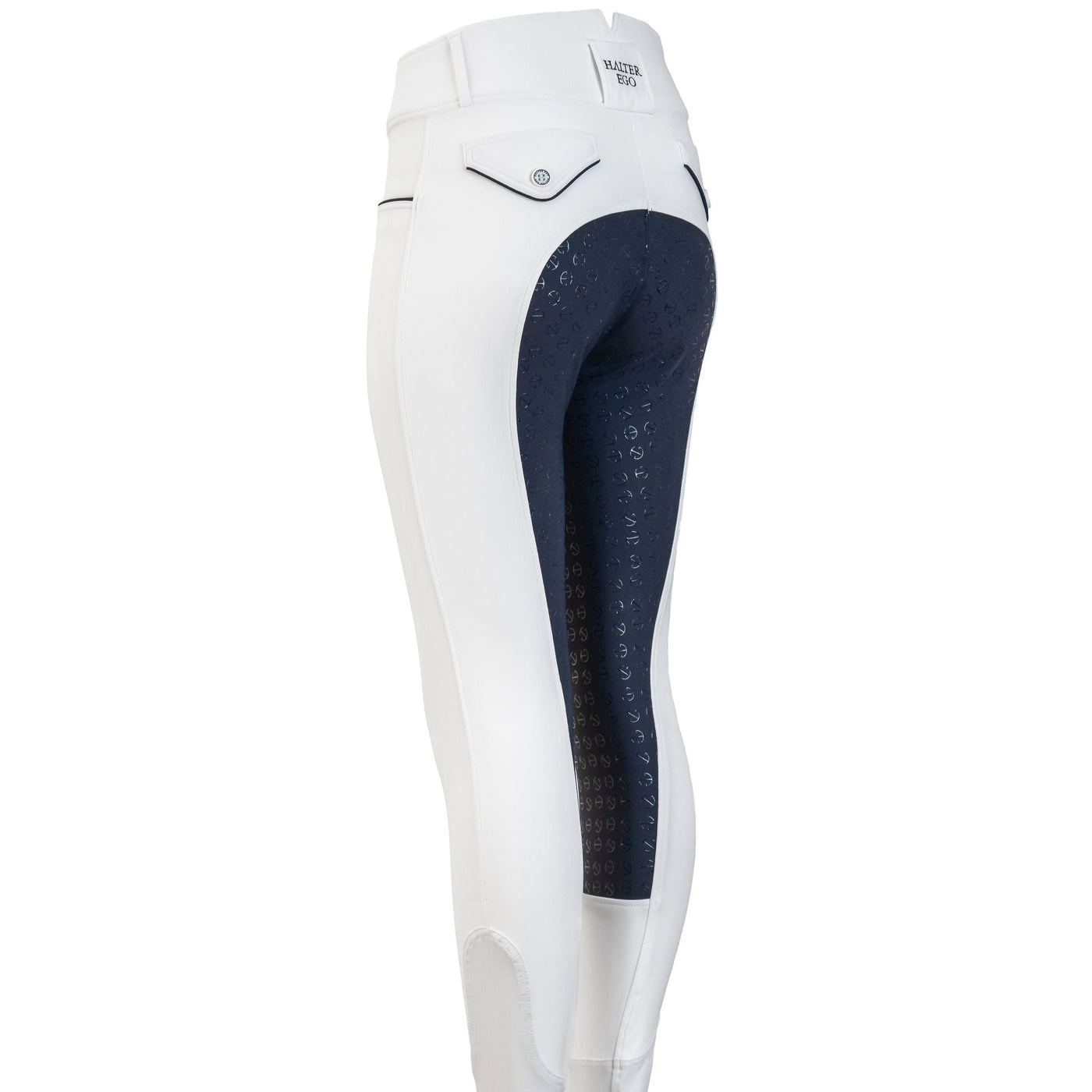 Evolution - High Waisted White Competition Breeches