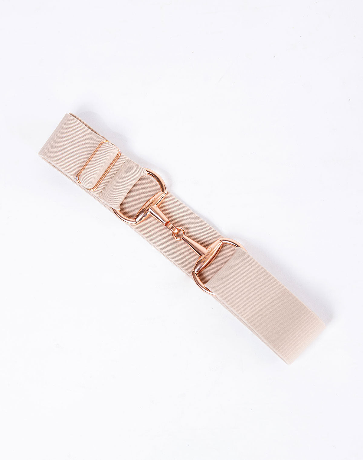 BecaVal Horse Bit Belt in Blush w/ Rose Gold