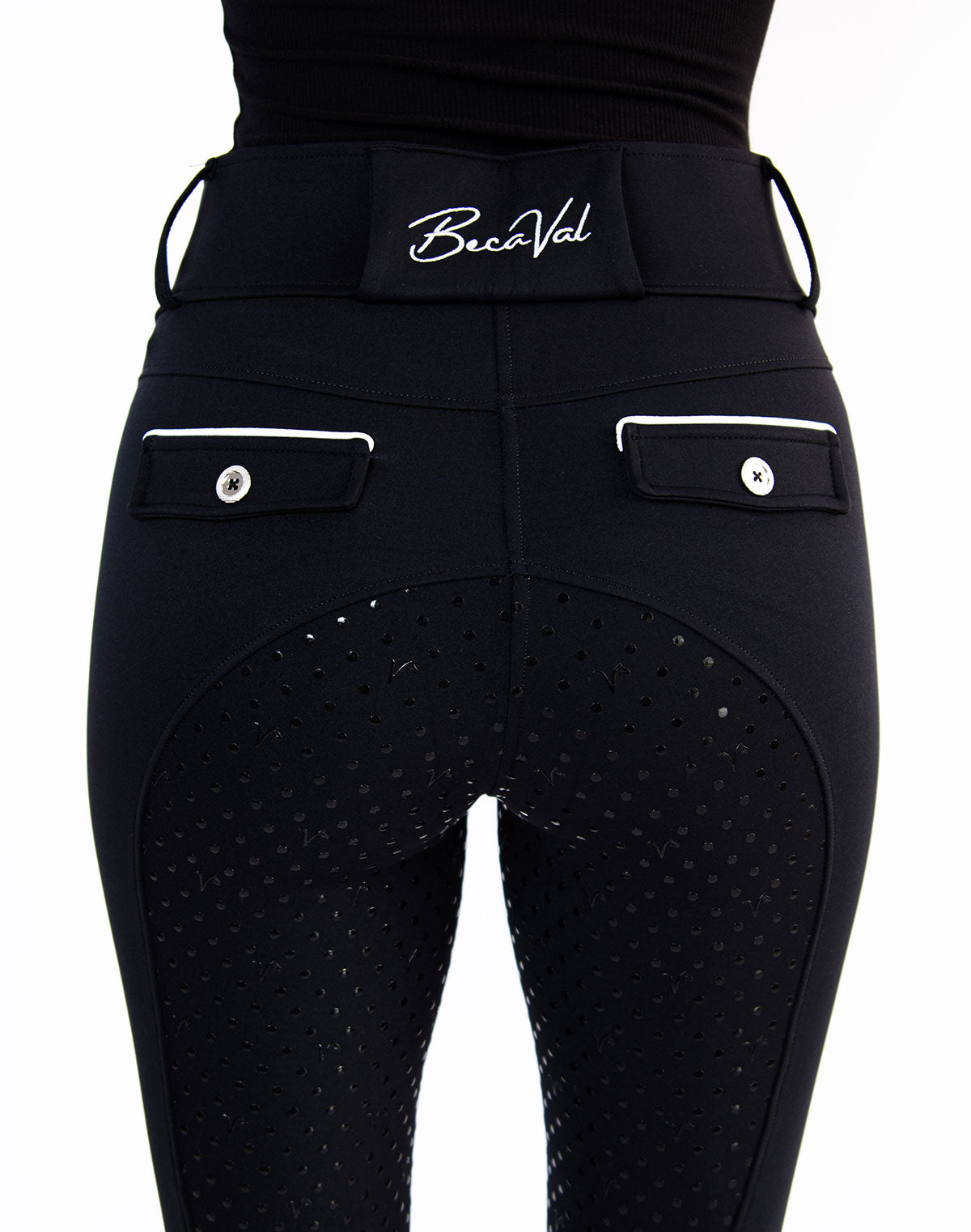 BecaVal Classic Full-Seat Breech in Black