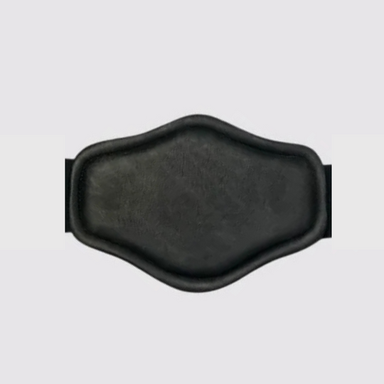 Removable Leather Pads for Pressure Relief Comfort Long Girth