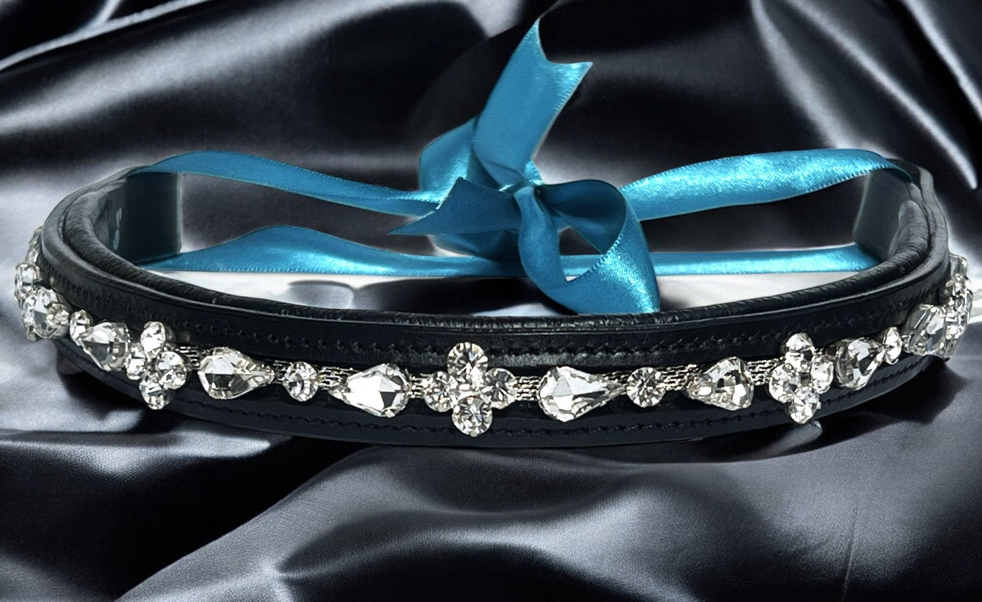 Blossoms & Bow Ties Browband - 16"