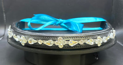 Blossoms & Bow Ties Browband - 16"