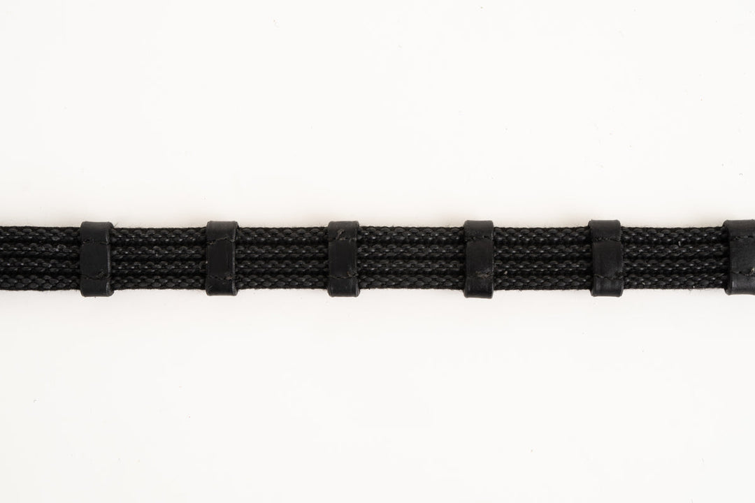 Sure Grip Rubber Rein with 1" Hand Stop