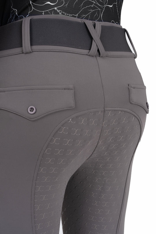 Dove Grey Mid-Weight Winter Full Seat Breeches