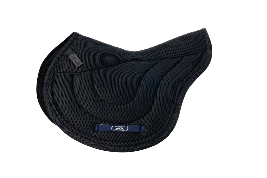 XC Mesh Saddle Pad with Quick Dry Cotton Lining in Navy, White or Black