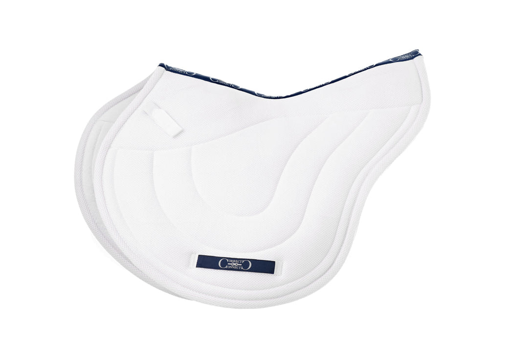 XC Mesh Saddle Pad with Quick Dry Cotton Lining in Navy, White or Black
