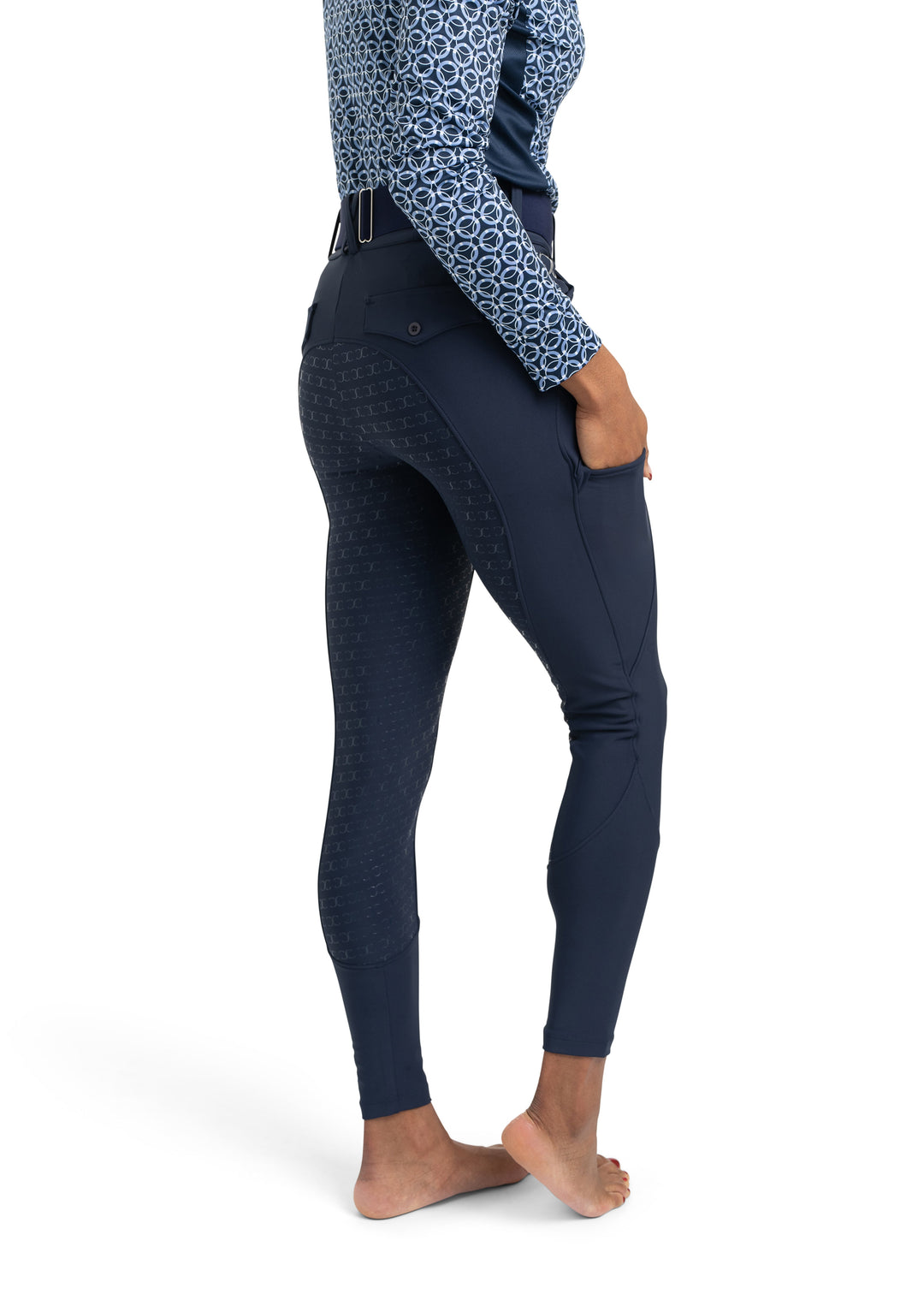 Blue Opal Just Right Summer Breeches + Free Bit Belt