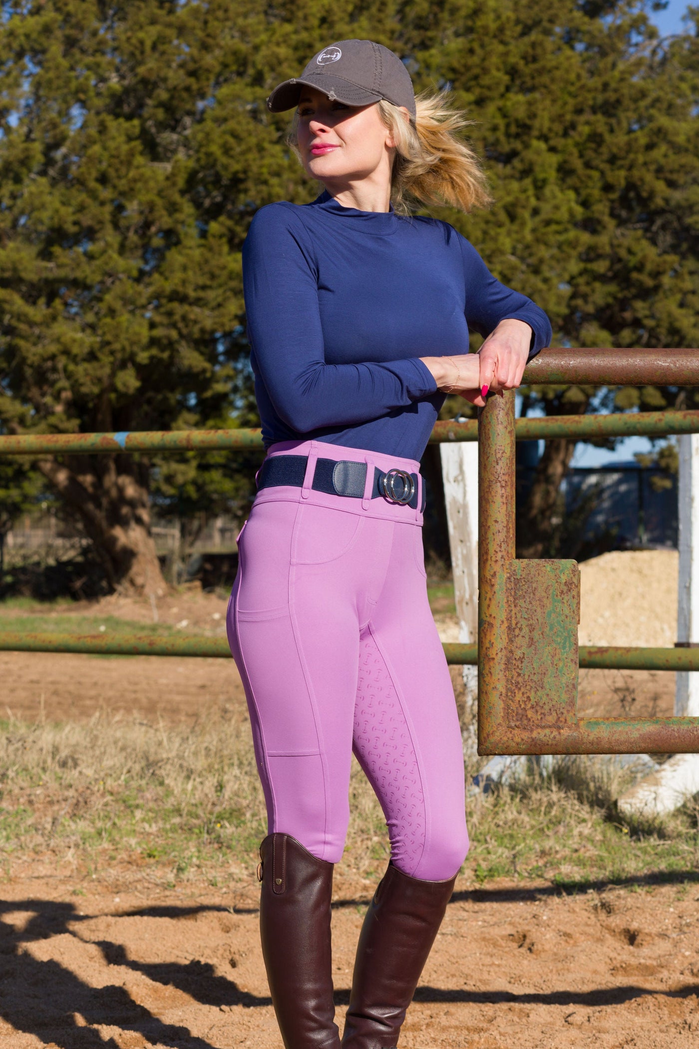 Athletic Breech - Dusty Lavender