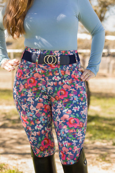 Athletic Breech - Navy Floral