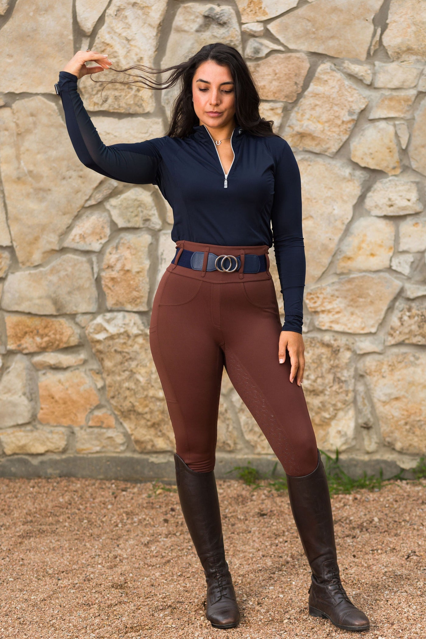 Athletic Breech - Leather Brown