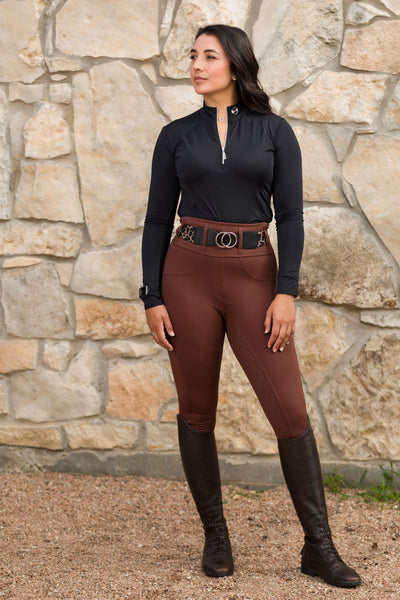 Athletic Breech - Leather Brown