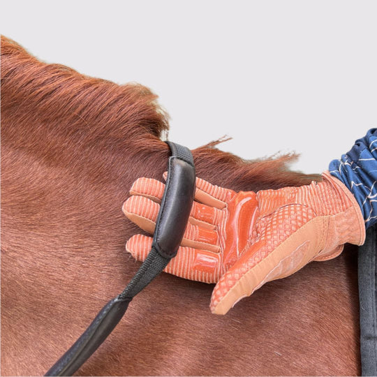Comfort Connect Rein - Intermittent Padding for Equal Rein Length and Hand Support