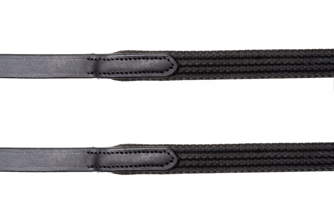 Sure Grip Rubber Rein with 1" Hand Stop