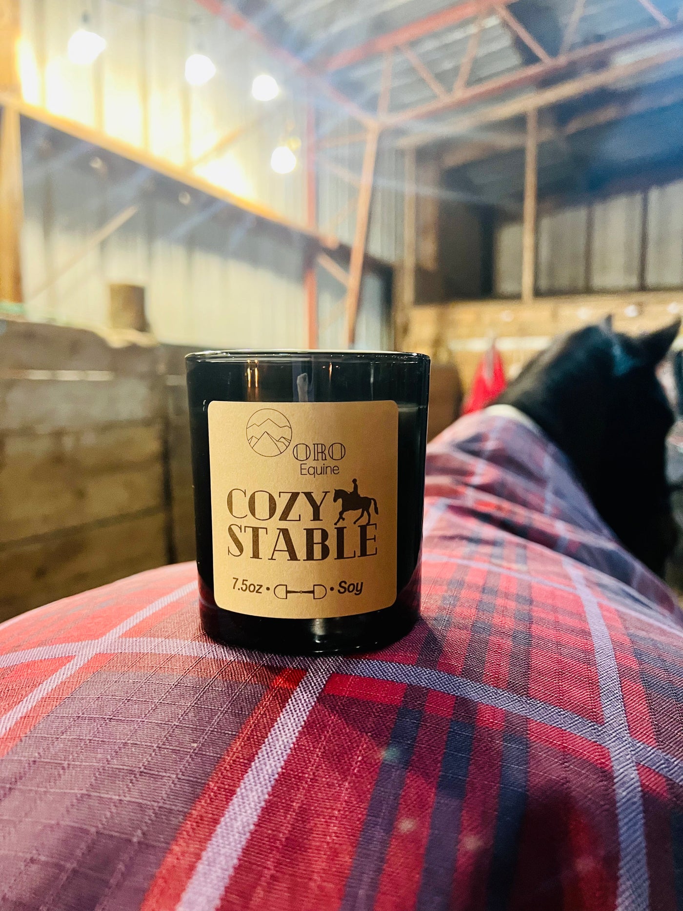 Cozy Stable soy candle