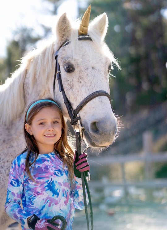 Tie-Dye Horses — Kids&