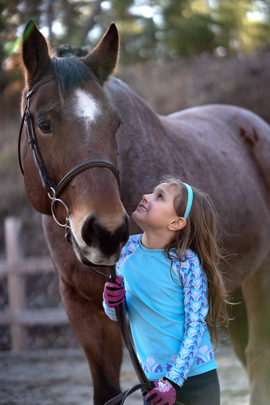 Love Your Pony in Blue — Kids&