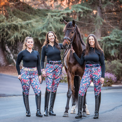 Athletic Breech - Navy Floral