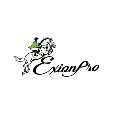 ExionPro Dressage Anti-Pressure Raised Comfort White Padded Clear Bling Bridle