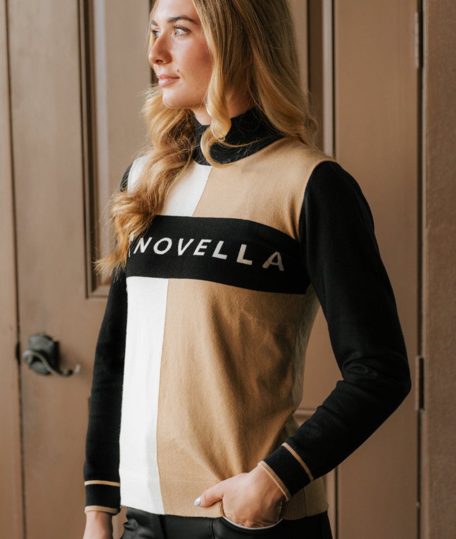 The Novella Signature Sweater.