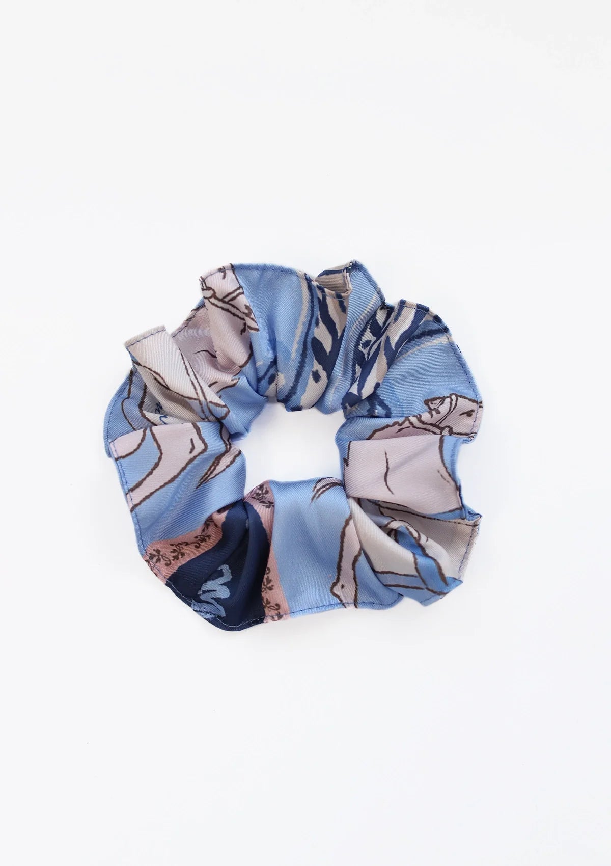 Hair Scrunchie Lilyrose Print | Blush Lavender