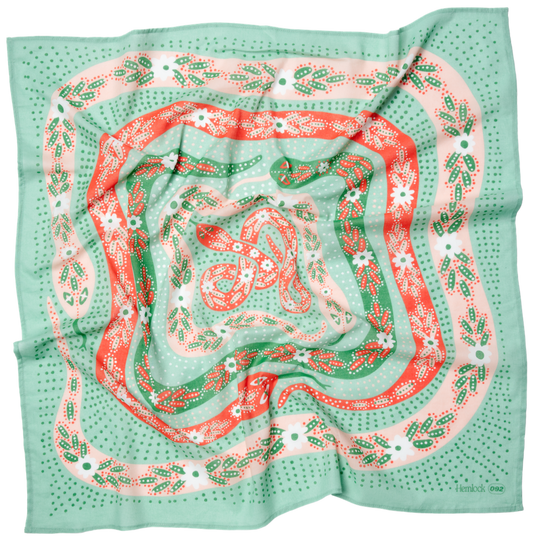 34" Wild Rag Snakes Bandana