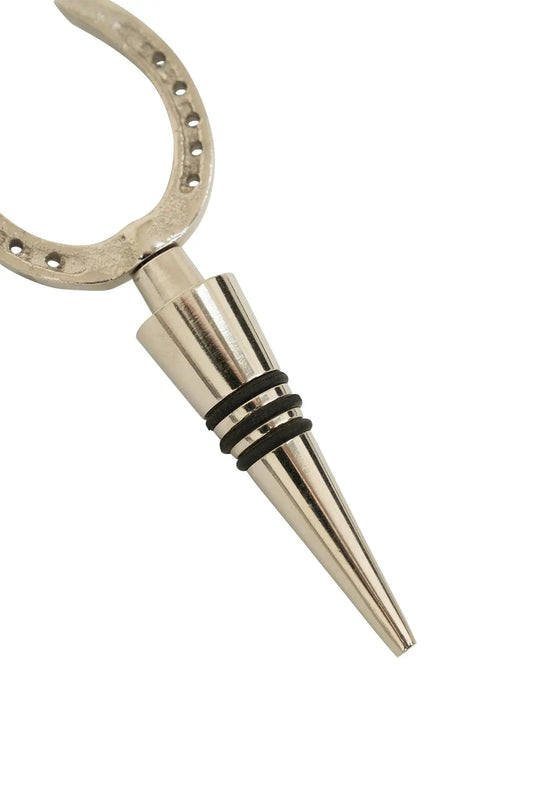Huntley Equestrian Horse Shoe shaped Bottle Stopper