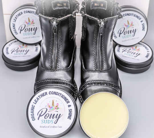 4 oz - Organic Leather Conditioner &amp; Shine