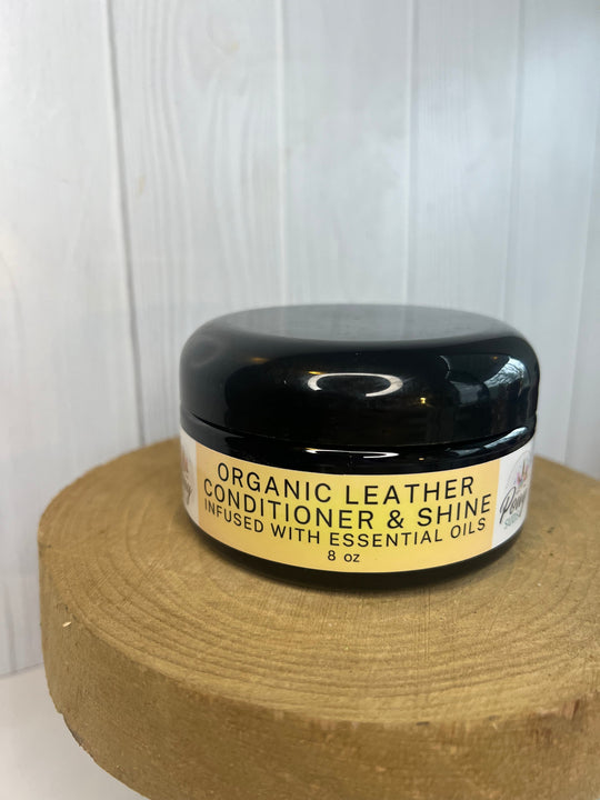4 oz - Organic Leather Conditioner &amp; Shine