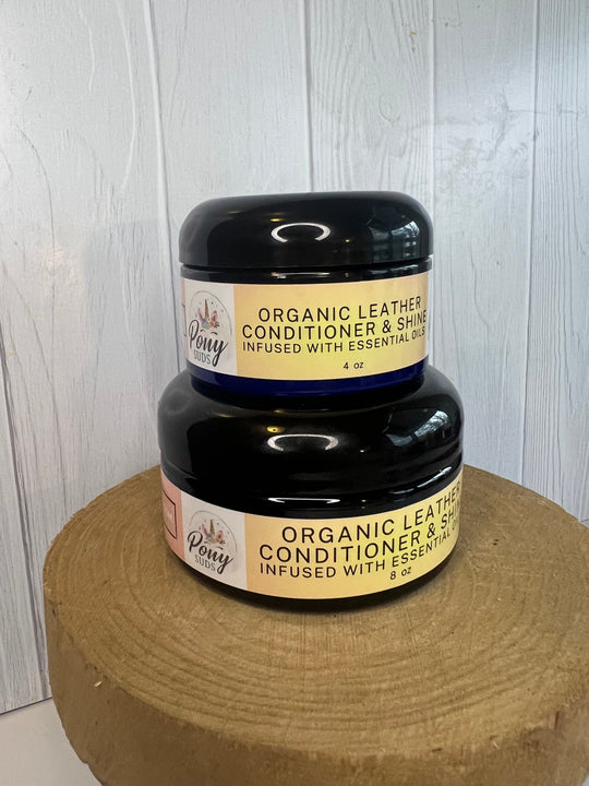 4 oz - Organic Leather Conditioner &amp; Shine