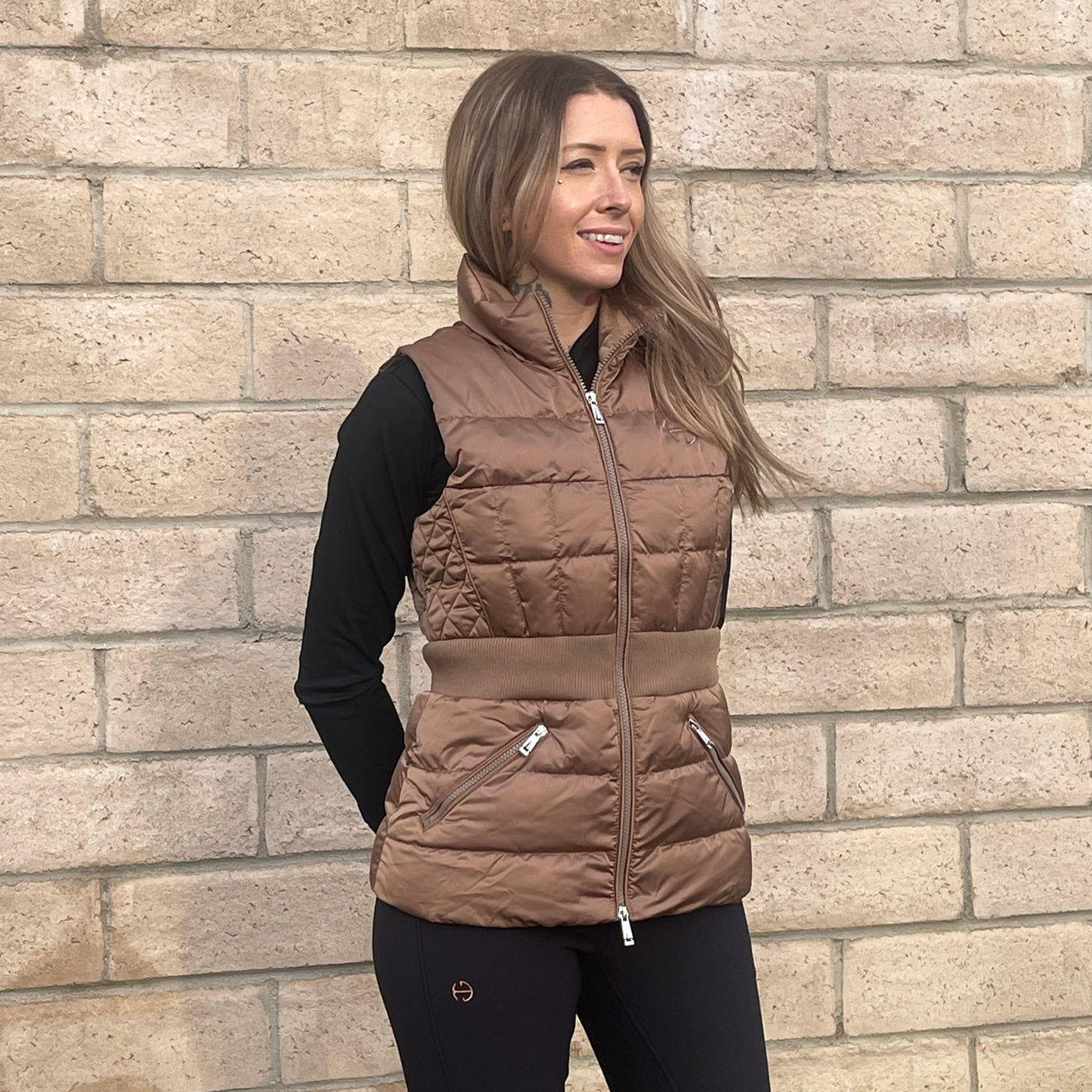 Maeve Quilted Puffer Vest