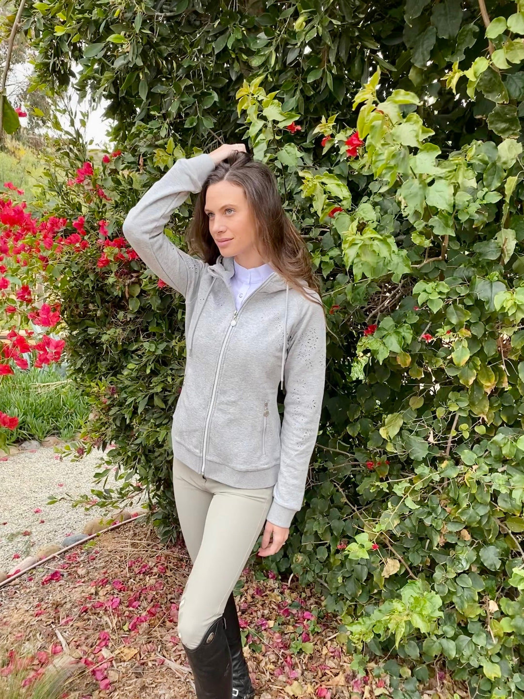 Sweet Zip-up Sweatshirt Hoodie