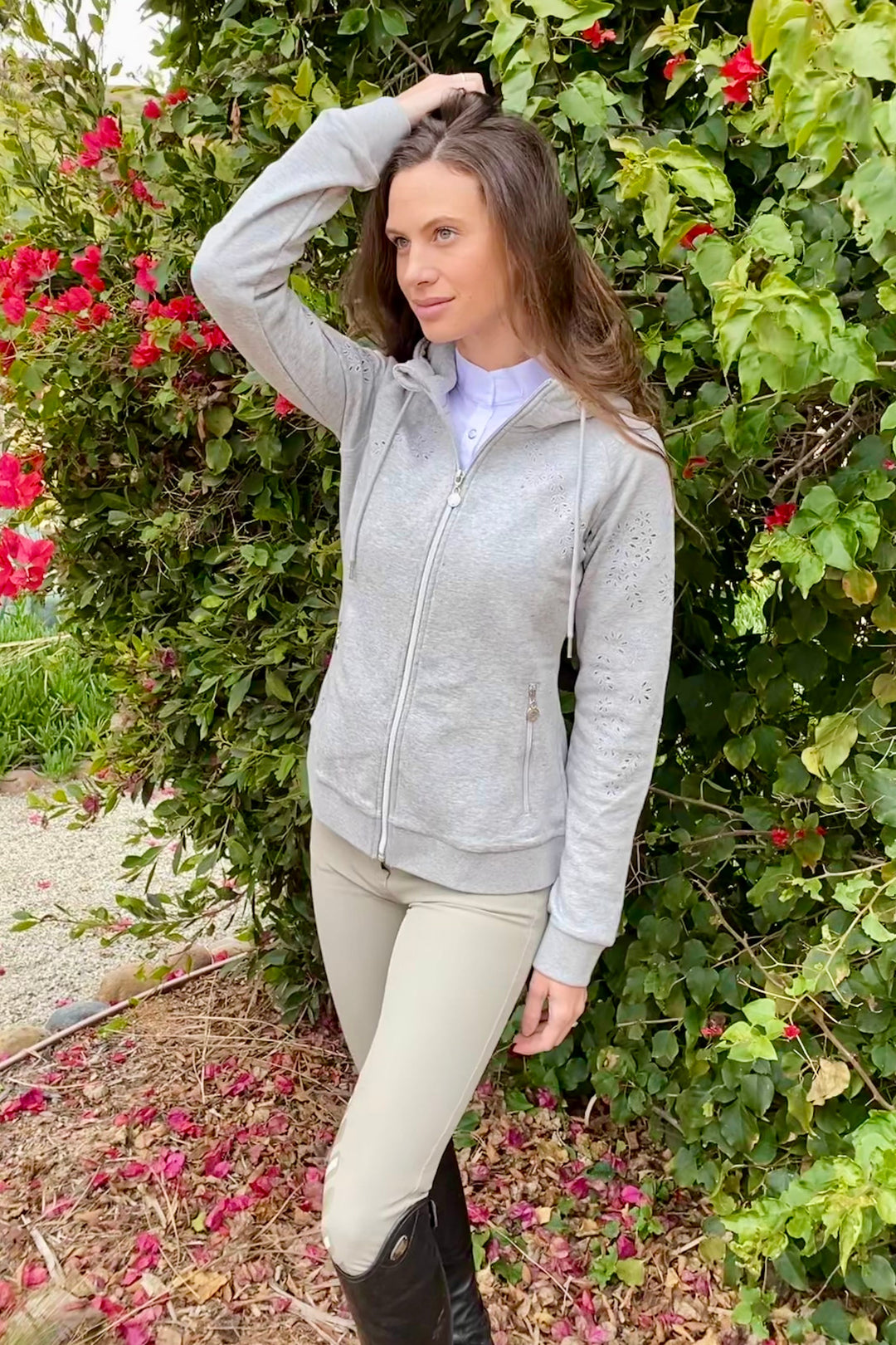 Sweet Zip-up Sweatshirt Hoodie