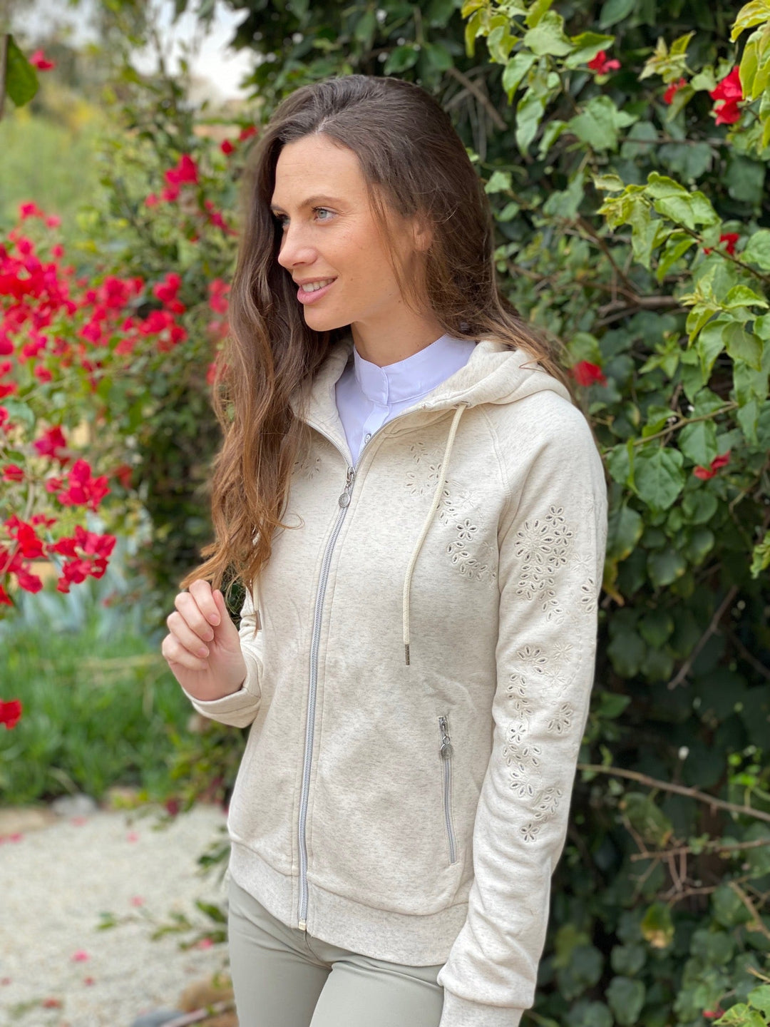 Sweet Zip-up Sweatshirt Hoodie