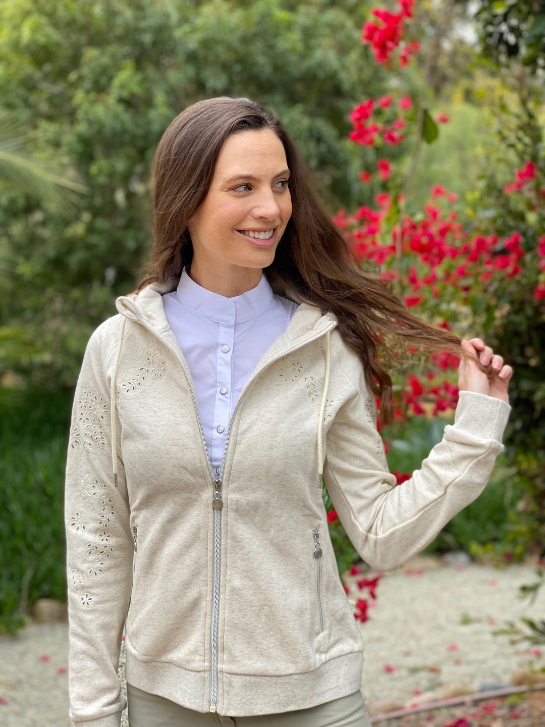 Sweet Zip-up Sweatshirt Hoodie